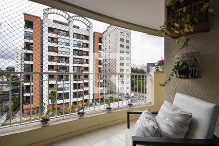 Varanda de apartamento à venda com 2 quartos, 89m² em Real Parque, São Paulo