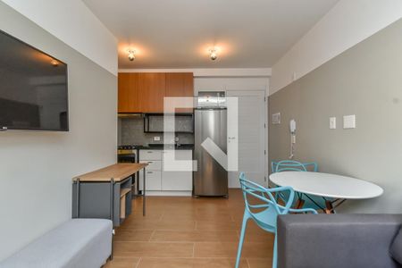 Sala de apartamento para alugar com 1 quarto, 26m² em Vila Buarque, São Paulo