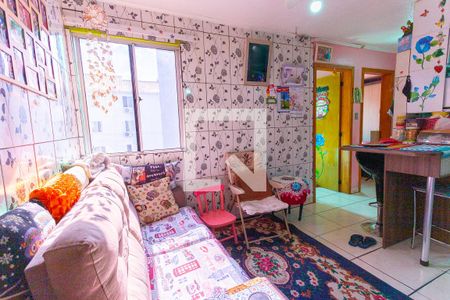 Sala de apartamento à venda com 2 quartos, 50m² em Canudos, Novo Hamburgo