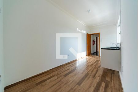 Sala de apartamento para alugar com 2 quartos, 76m² em Vila Scarpelli, Santo André