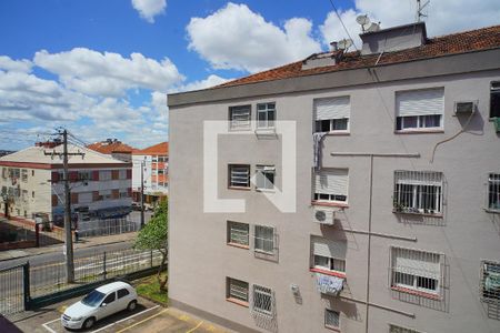 Sala - Vista de apartamento para alugar com 1 quarto, 50m² em Jardim Dona Leopoldina, Porto Alegre