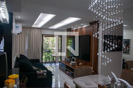 sala de apartamento à venda com 3 quartos, 95m² em Taquara, Rio de Janeiro