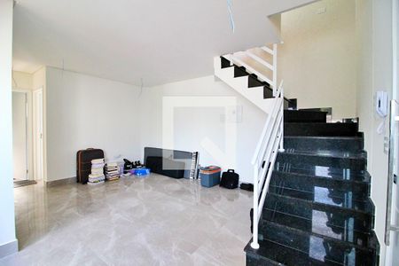 Sala/Cozinha de apartamento à venda com 2 quartos, 128m² em Vila Alpina, Santo André