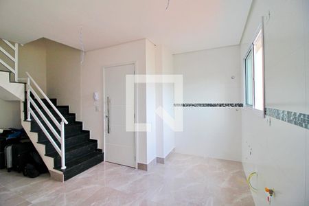 Sala/Cozinha de apartamento à venda com 2 quartos, 128m² em Vila Alpina, Santo André