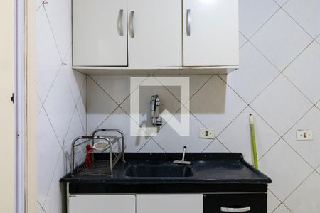 Sala e Cozinha de apartamento para alugar com 1 quarto, 38m² em Liberdade, São Paulo
