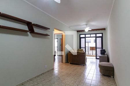 Sala de apartamento para alugar com 2 quartos, 114m² em Tupiry, Praia Grande