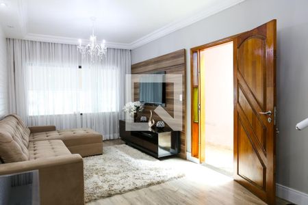 Sala de casa à venda com 4 quartos, 219m² em Parque João Ramalho, Santo André