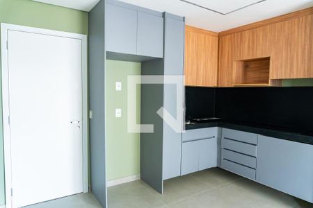 Cozinha de apartamento para alugar com 1 quarto, 29m² em Jardim Marajoara, São Paulo