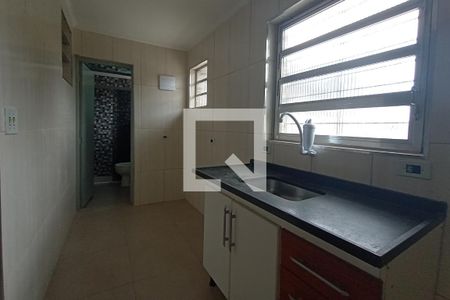 Cozinha de casa para alugar com 1 quarto, 45m² em Vila Dalila, São Paulo