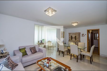 Sala de apartamento para alugar com 3 quartos, 100m² em Buritis, Belo Horizonte