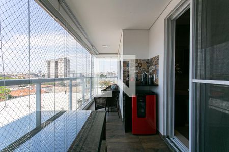 Varanda gourmet de apartamento à venda com 2 quartos, 84m² em Pari, São Paulo