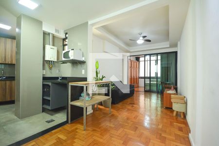 Sala de apartamento à venda com 1 quarto, 48m² em Flamengo, Rio de Janeiro