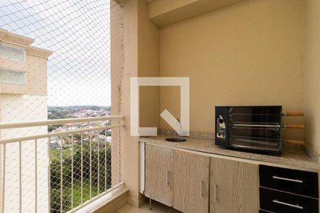 Varanda de apartamento à venda com 3 quartos, 80m² em Engordadouro, Jundiaí