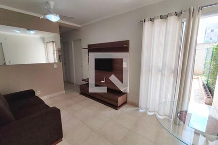 Sala de apartamento à venda com 2 quartos, 50m² em Jardim Ipaussurama, Campinas