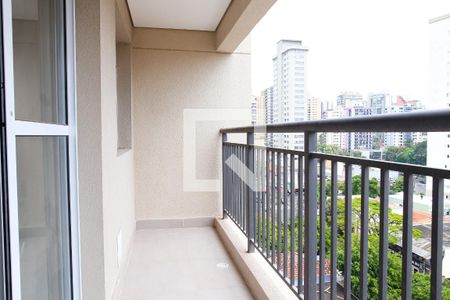 Varanda da Sala de apartamento para alugar com 2 quartos, 55m² em Jardim, Santo André