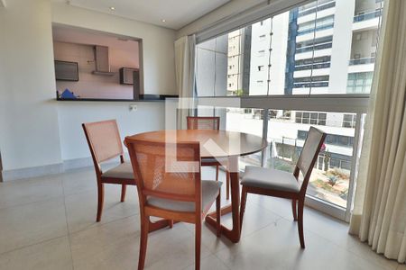 Varanda de apartamento para alugar com 1 quarto, 59m² em Jardim Goiás, Goiânia