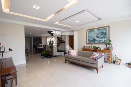 Sala de apartamento à venda com 4 quartos, 344m² em Recreio dos Bandeirantes, Rio de Janeiro