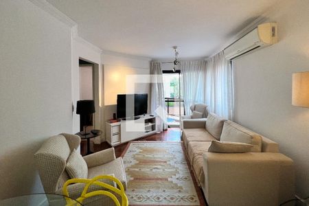 Sala de apartamento à venda com 2 quartos, 67m² em Moema, São Paulo