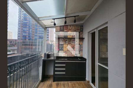 Varanda da Sala/Cozinha de apartamento para alugar com 3 quartos, 71m² em Vila Augusta, Guarulhos