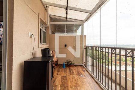 Varanda da Sala de apartamento à venda com 3 quartos, 71m² em Vila Augusta, Guarulhos