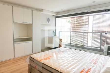 Sala/Quarto de kitnet/studio para alugar com 1 quarto, 40m² em Mirandópolis, São Paulo