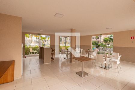 Apartamento para alugar com 20m², 2 quartos e 1 vaga Apartamento para alugar com 20m², 2 quartos e 1 vagaÁrea comum - Salão de festas