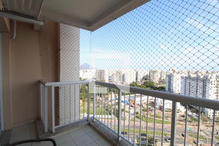 Varanda da Sala de apartamento para alugar com 3 quartos, 65m² em Recreio dos Bandeirantes, Rio de Janeiro