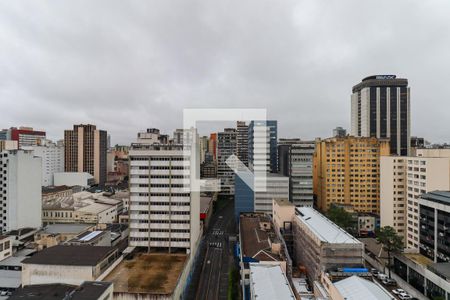 Vista da Varanda do Quarto  de apartamento para alugar com 1 quarto, 28m² em Centro, Curitiba