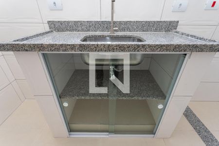 Cozinha de casa de condomínio para alugar com 1 quarto, 27m² em Centro, Diadema