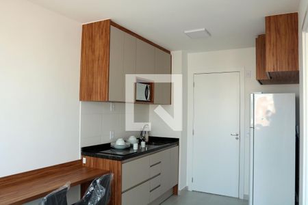 Sala/Cozinha de casa para alugar com 1 quarto, 24m² em Vila Clementino, São Paulo