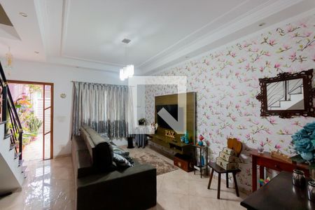 Sala de casa à venda com 3 quartos, 78m² em Vila Francisco Matarazzo, Santo André