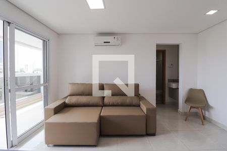 Sala de apartamento para alugar com 1 quarto, 49m² em Setor Marista, Goiânia