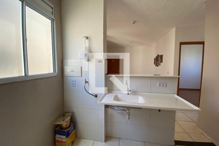 Cozinha/Área de Serviço de apartamento para alugar com 2 quartos, 42m² em Terra Vermelha, Ribeirão Preto