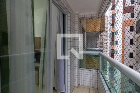 Varanda de apartamento para alugar com 2 quartos, 59m² em Ocian, Praia Grande