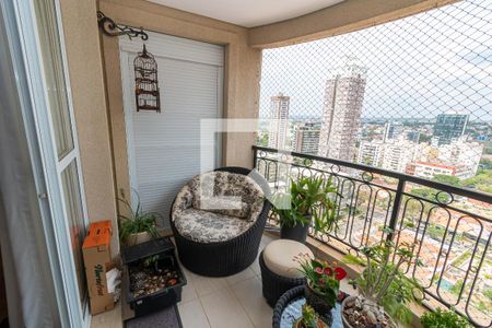Varanda da Sala de apartamento à venda com 3 quartos, 350m² em Cambuí, Campinas