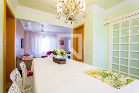 Sala de jantar de apartamento à venda com 5 quartos, 163m² em Vila Bastos, Santo André