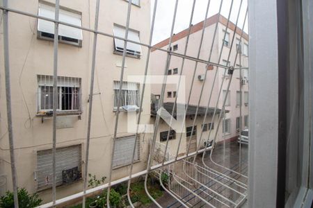 Vista da Sala de apartamento à venda com 1 quarto, 37m² em Jardim Dona Leopoldina, Porto Alegre