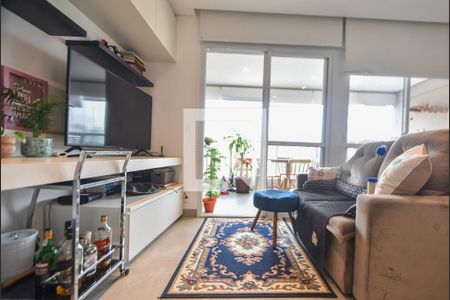 Sala de apartamento para alugar com 1 quarto, 33m² em Brooklin Paulista, São Paulo