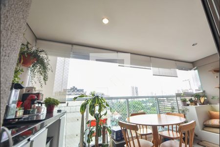 Varanda de apartamento para alugar com 1 quarto, 33m² em Brooklin Paulista, São Paulo