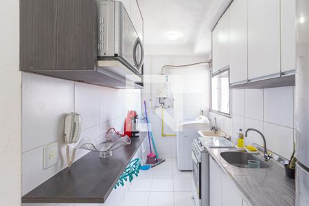 Cozinha e área de serviço de apartamento para alugar com 2 quartos, 39m² em Jardim Sao Pedro, Osasco