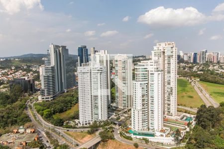 Vista da Sala de apartamento para alugar com 1 quarto, 54m² em Alphaville, Barueri