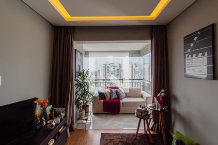 Sala de apartamento para alugar com 2 quartos, 69m² em Jardim Caboré, São Paulo