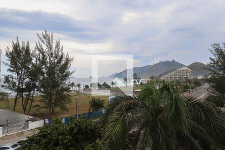 Vista da varanda  de apartamento para alugar com 1 quarto, 122m² em Recreio dos Bandeirantes, Rio de Janeiro