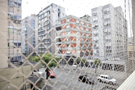 Sala Vista de apartamento à venda com 3 quartos, 120m² em Independência, Porto Alegre