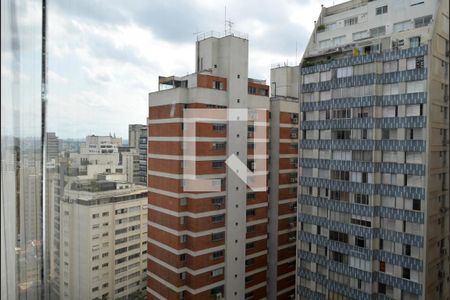 Vista da varanda de apartamento à venda com 2 quartos, 93m² em Jardim Paulista, São Paulo