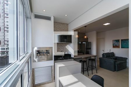 Varanda Gourmet de kitnet/studio para alugar com 1 quarto, 45m² em Vila Oliveira, Mogi das Cruzes