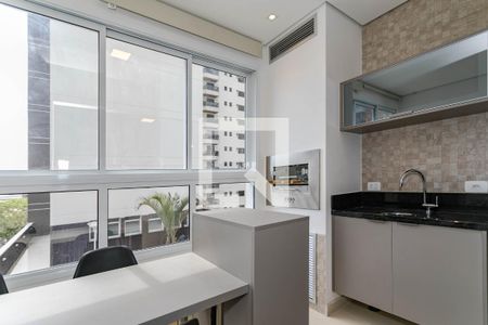 Varanda Gourmet de kitnet/studio para alugar com 1 quarto, 45m² em Vila Oliveira, Mogi das Cruzes