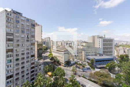 Vista da Sala de apartamento à venda com 3 quartos, 63m² em Centro Histórico, Porto Alegre