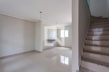 Sala e Cozinha de casa à venda com 2 quartos, 135m² em Vila Alto de Santo Andre, Santo André