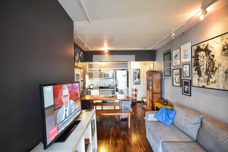 Sala de apartamento à venda com 3 quartos, 70m² em Parque Reboucas, São Paulo